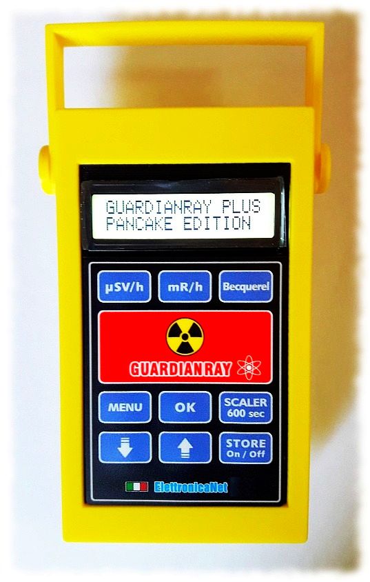 guardian ray plus professional geiger counter with pancake