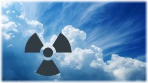 radioattività nell'aria e nelle nuvole