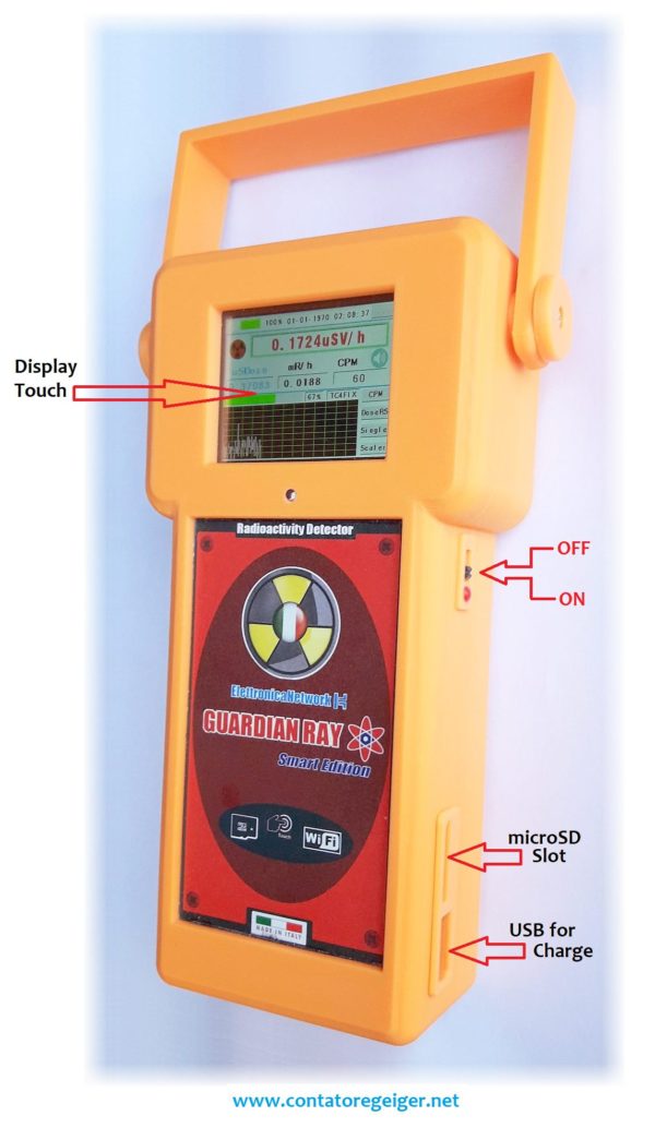 New Guardian Ray Smart Geiger Counter