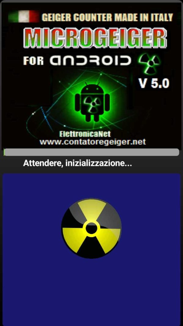 MicroGeiger Android application