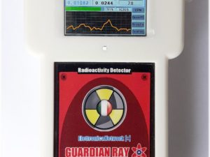 Guardian Ray Smart geiger counter white with 2.4 inch Touch LCD