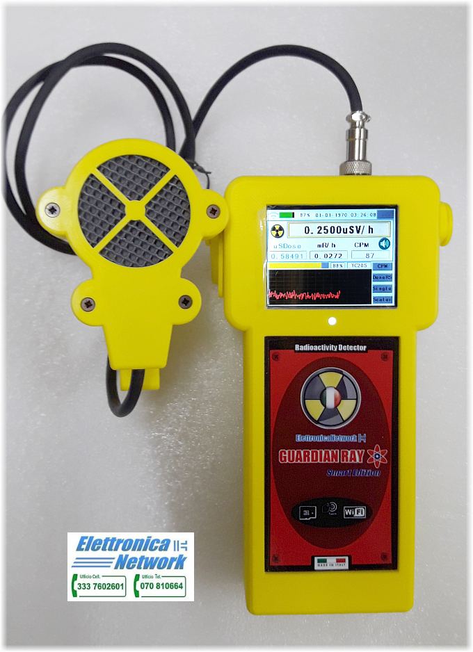 Contatore Geiger Ranger Radiation Alert® EXP con sonda