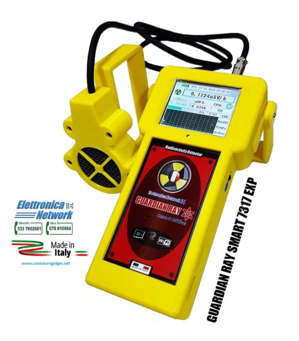 Guardian-ray Smart-EXP-2.8p professional Geiger counter yellow
