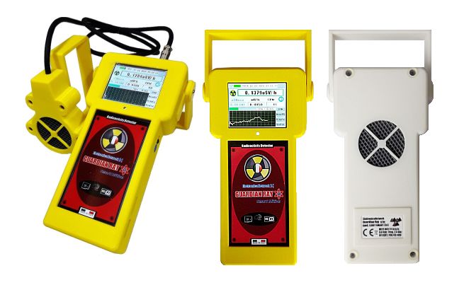 Modèles Geiger Counter Guardian Ray disponibles